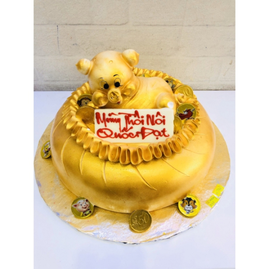 Bánh Con Heo Vàng