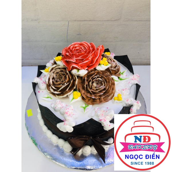 Bánh Kem Hoa Hồng 1